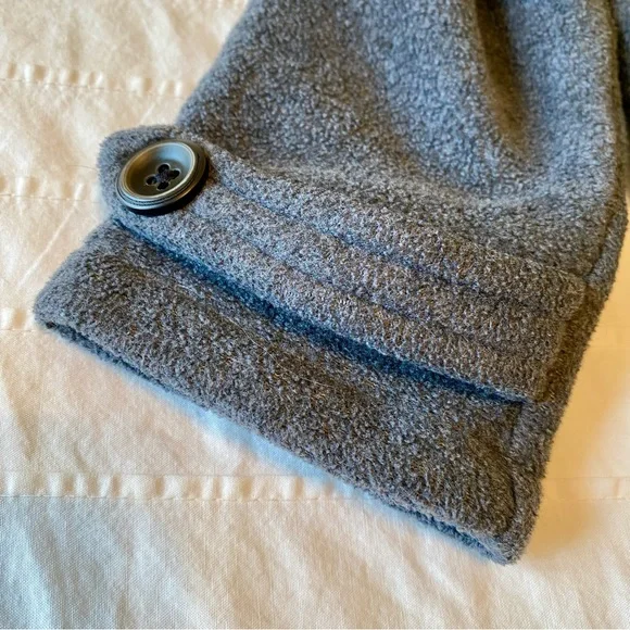 Charcoal Grey Fleece Kids Peacoat by Starting Out size 24m - Picture 5 of 6